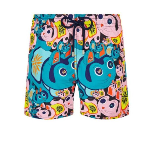 Vilebrequin Mens Swim Shorts Maneki-Neko RARE NWT - Picture 5 of 7